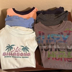 Boys short sleeve shirt bundle size 6